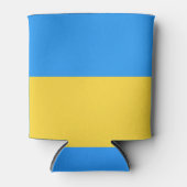 ウクライナ国旗 缶クーラー (正面)