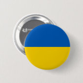 ウクライナ国旗 缶バッジ (正面&裏面)