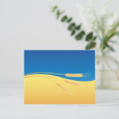 ウクライナ国旗、象徴的 ポストカード (スタンド正面)