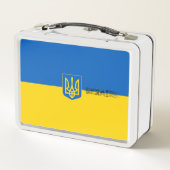 ウクライナ国旗-軍服 メタルランチボックス (裏面)