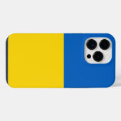 ウクライナ国旗 iPhoneケース (裏面横)
