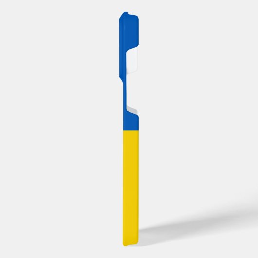 ウクライナ国旗 iPhoneケース (左側面)