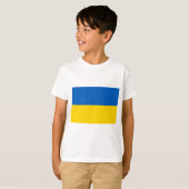 ウクライナ国旗 Tシャツ (正面フル)