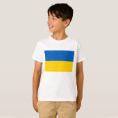 ウクライナ国旗 Tシャツ (正面フル)