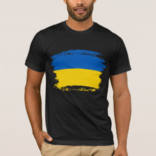 ウクライナ国旗Tシャツ Tシャツ