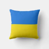 ウクライナ国旗x旗まくら クッション (裏面)
