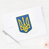 ウクライナ国章の国章 スクエアシール (封筒)