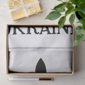 ウクライナ国章 ミニマルアート 薄葉紙 (ギフト)