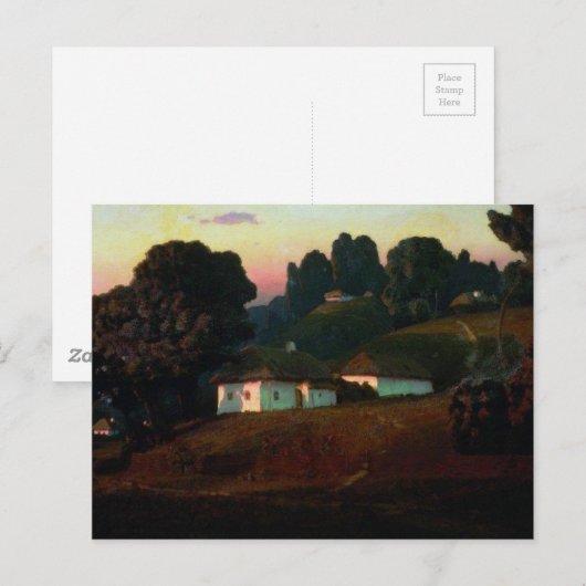 ウクライナ夕べ ポストカード (正面/裏面)