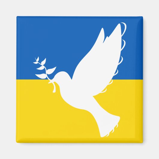 ウクライナ大平和 マグネット (正面)