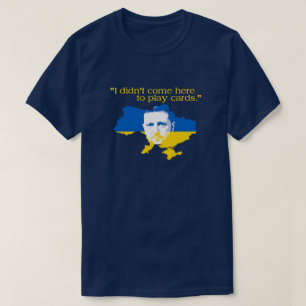 ウクライナ大統領引用文 Tシャツ