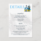 ウクライナ夫婦 エンクロージャーカード (正面)