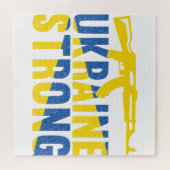 ウクライナ対ウクライナの強い支持 ジグソーパズル (横)