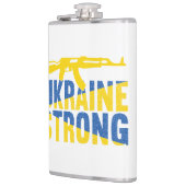 ウクライナ対ウクライナの強い支持 フラスク (左)