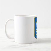 ウクライナ少し紋章付き外衣 コーヒーマグカップ (左)