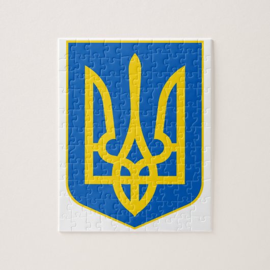ウクライナ少し紋章付き外衣 ジグソーパズル (縦)
