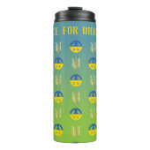 ウクライナ平和の象徴と熱狂的な熱狂的平和 タンブラー (正面)