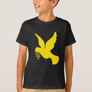 ウクライナ平和の鳩 ウクライナ旗 フリーウクライナ Tシャツ
