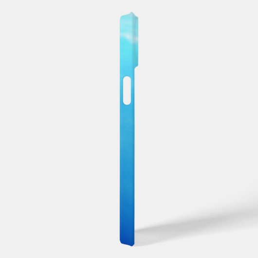 ウクライナ平和への平和ウクライナ国旗の青空 Case-Mate iPhoneケース (裏面 / 右)