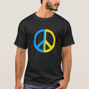 ウクライナ平和ウクライナと共に立つ Tシャツ