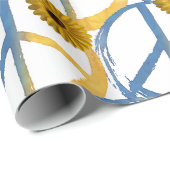 ウクライナ平和シンボルサインひまわりウクライナ戦争 ラッピングペーパー (ロールコーナー)