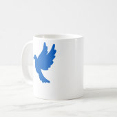 ウクライナ平和鳩 コーヒーマグカップ (正面左)