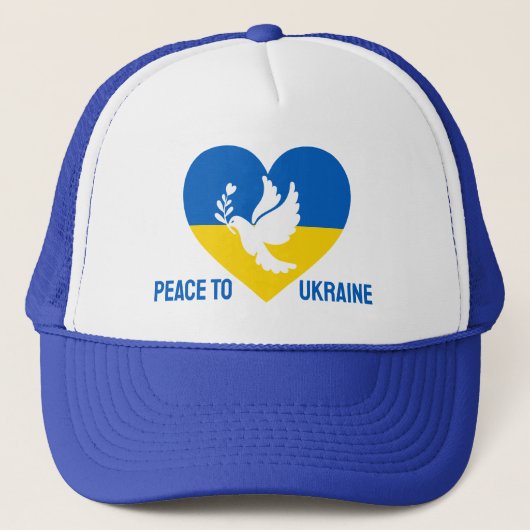 ウクライナ平和 キャップ (正面)
