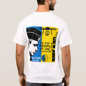 ウクライナ平和 Tシャツ (裏面)