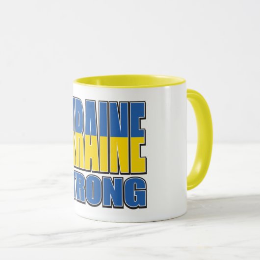 ウクライナ強 マグカップ (正面右)