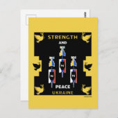 ウクライナ戦争の勝利 ポストカード (正面/裏面)