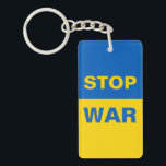 ウクライナ戦争を止めろ ウクライナ人 キーホルダー<br><div class="desc">ウクライナ戦争を止めろ ウクライナ人</div>