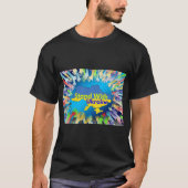 ウクライナ支援ウクライナと共に立つ Tシャツ (正面)