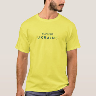 ウクライナ支援 イエロー Tシャツ