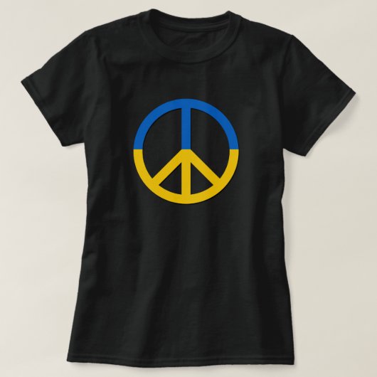 ウクライナ支援Tシャツ Tシャツ (デザイン正面)