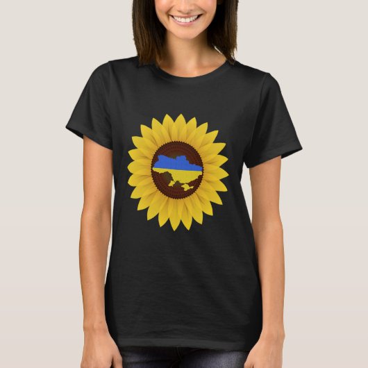 ウクライナ支援Tシャツ Tシャツ (正面)