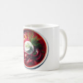 ウクライナ料理 コーヒーマグカップ (正面右)