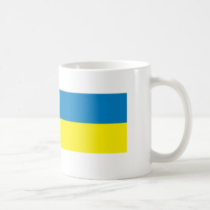 ウクライナ旗 コーヒーマグカップ