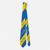 ウクライナ最高のパパパパ永遠に父の日 ネクタイ (正面)