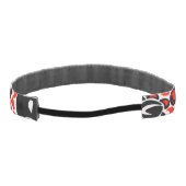 ウクライナ民族フォークアート花のパターンの添付 アスレチックヘッドバンド (裏面)