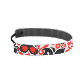 ウクライナ民族フォークアート花のパターンの添付 アスレチックヘッドバンド (左)