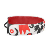 ウクライナ民族フォークアート花のパターンの添付 アスレチックヘッドバンド (左)