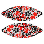 ウクライナ民族フォークアート花のパターンの添付 アメリカンフットボール (パネル)