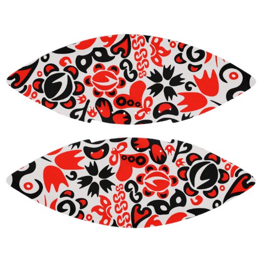 ウクライナ民族フォークアート花のパターンの添付 アメリカンフットボール (パネル)