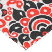 ウクライナ民族フォークアート花のパターンの添付 テーブルクロス (アングル)