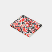 ウクライナ民族フォークアート花のパターンの添付 ポストイット (アングル)