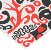 ウクライナ民族フォークアート花のパターンの添付 ロングテーブルランナー (コーナー)