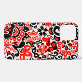 ウクライナ民族フォークアート花のパターンの添付 Case-Mate iPhoneケース (裏面 (横))