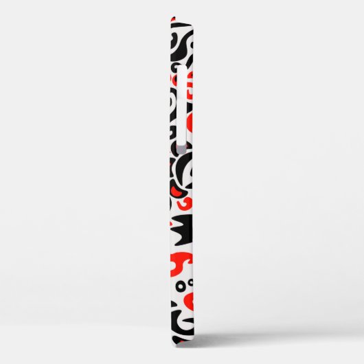 ウクライナ民族フォークアート花のパターンの添付 Case-Mate iPhoneケース (裏面 / 左)