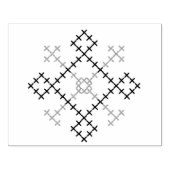 ウクライナ民族フォークオーナメント ラバースタンプ (インプリント)