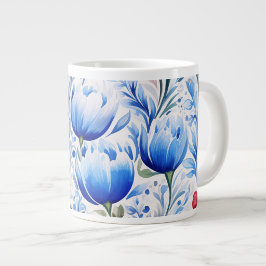 ウクライナ民芸 特大マグカップ ジャンボコーヒーマグカップ